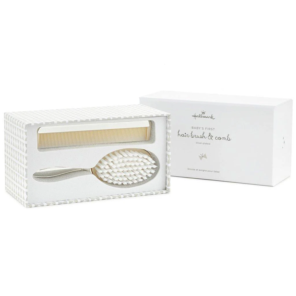 Hallmark : Baby's First Hair Brush and Comb, Set of 2