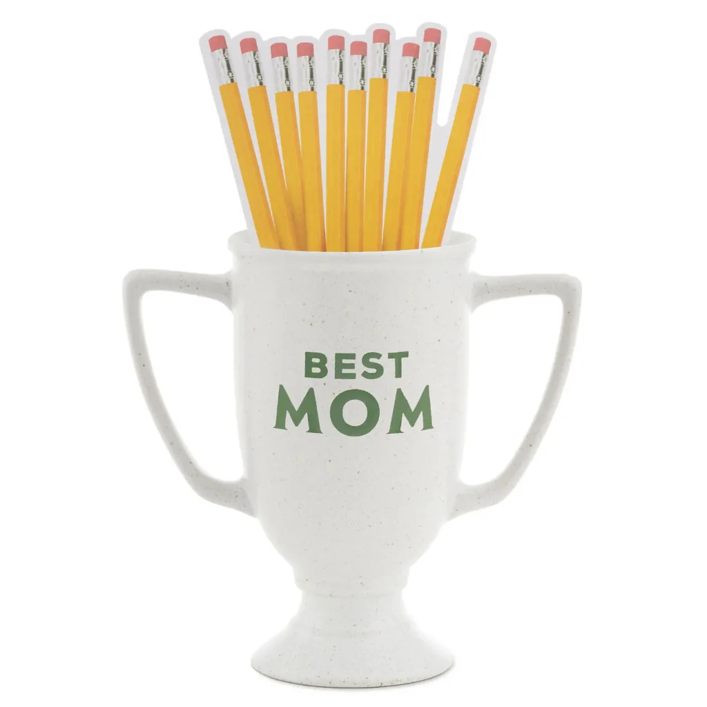 Hallmark : Best Mom Ceramic Trophy Cup - Image 4