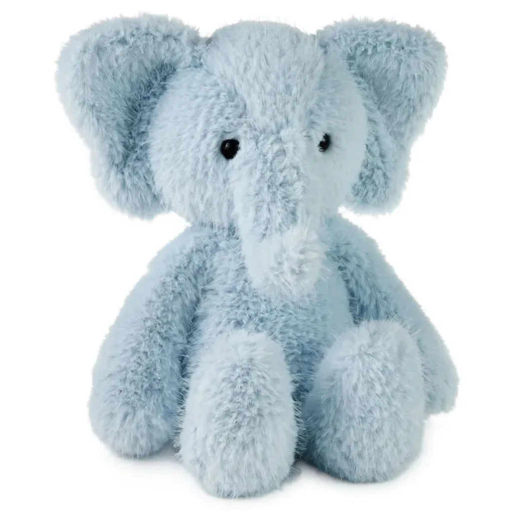 Hallmark : Blue Elephant Plush, 10" - Image 2