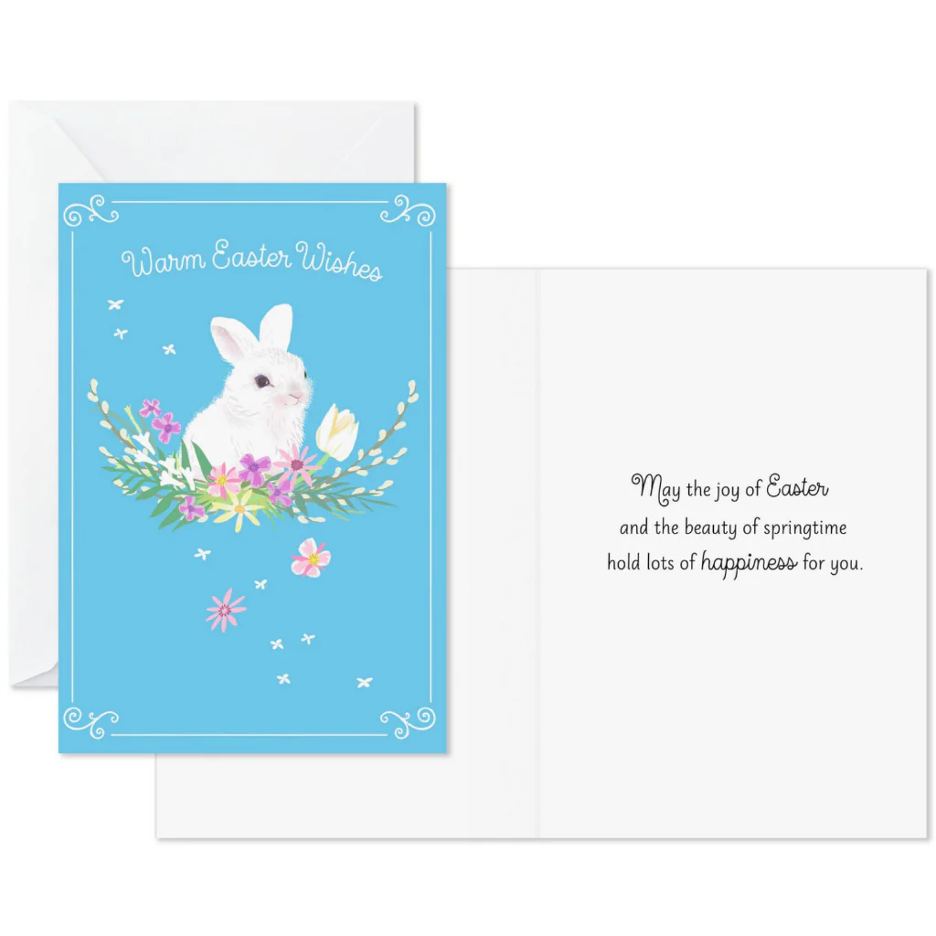 Hallmark : Bunny and Flowers Easter Cards Assortment - Image 2