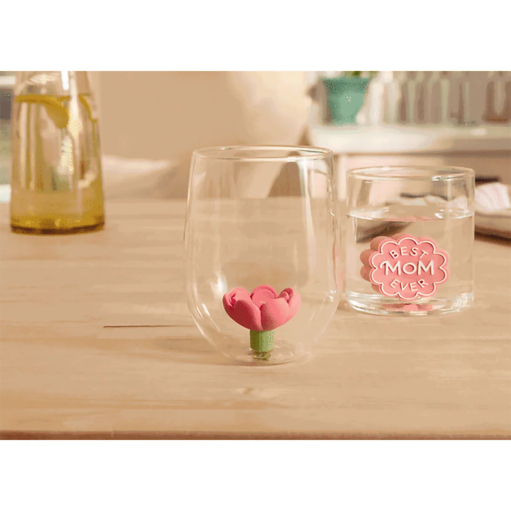 Hallmark : Charmers Best Grandma Ever Pink Silicone Charm - Image 3