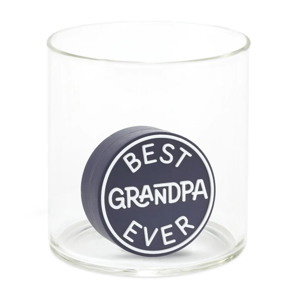 Hallmark : Charmers Best Grandpa Ever Silicone Charm, 1.7" H - Image 3