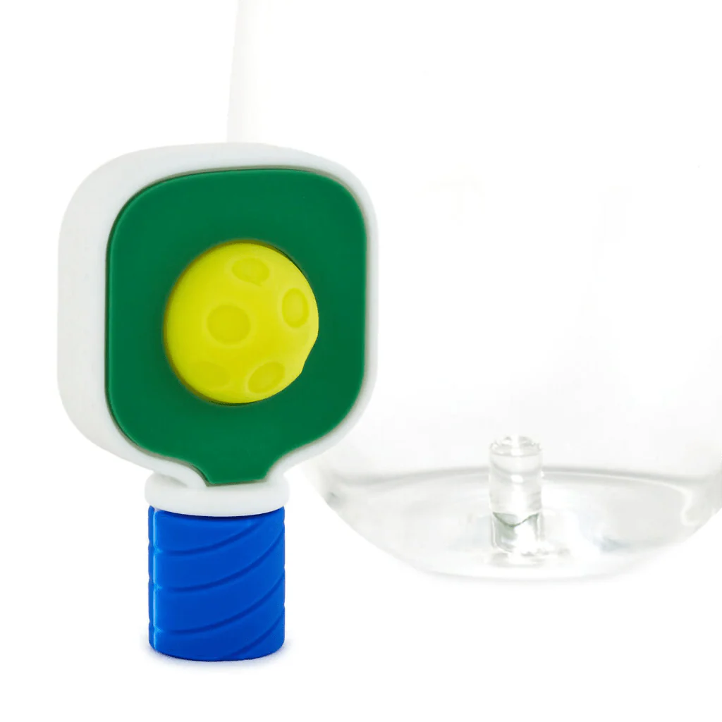 Hallmark : Charmers Pickleball Paddle and Ball Silicone Charm, 2" H - Image 2