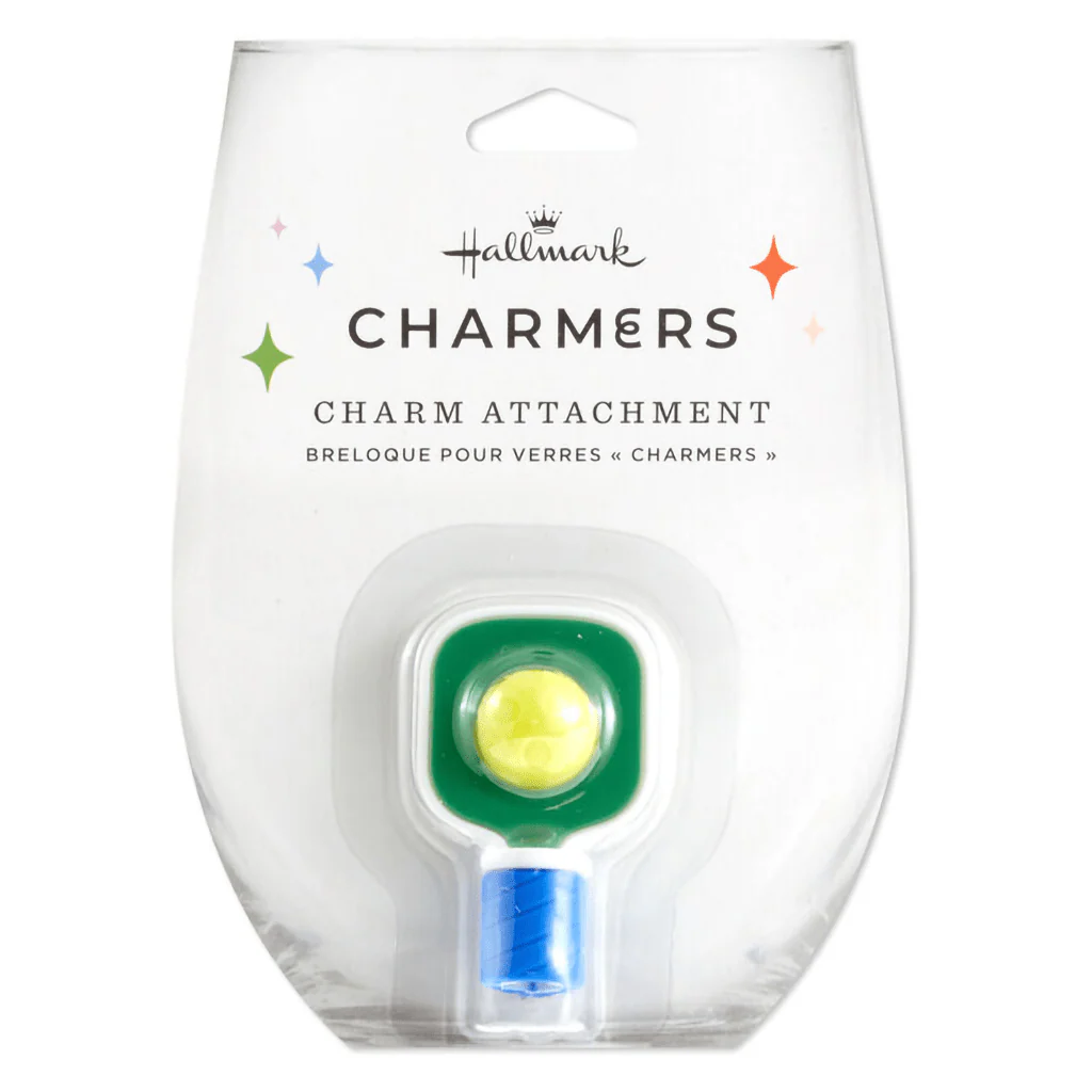 Hallmark : Charmers Pickleball Paddle and Ball Silicone Charm, 2" H - Image 4