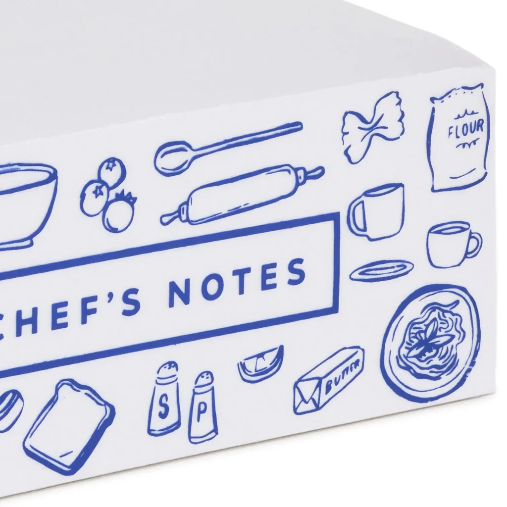 Hallmark : Chef's Notes Kitchen Notepad - Image 4