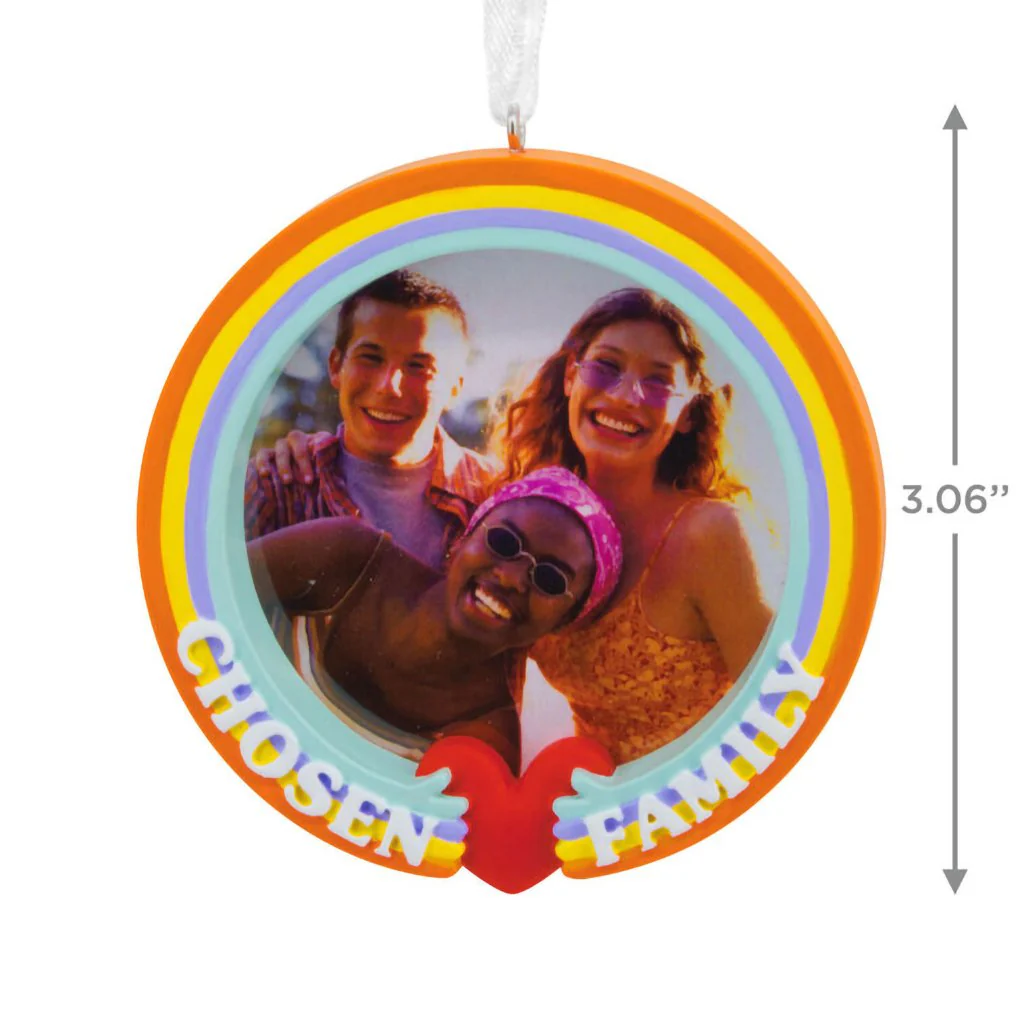 Hallmark : Chosen Family Photo Frame Hallmark Ornament - Image 2