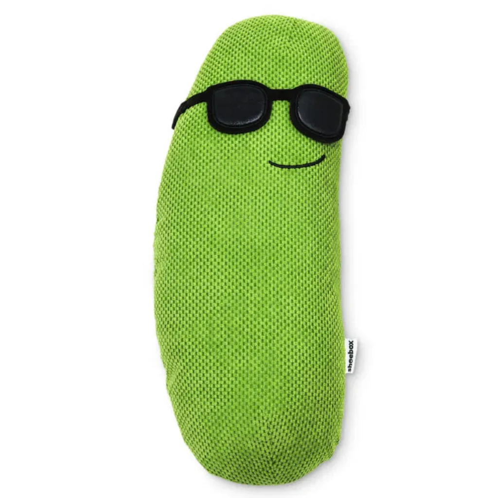 Hallmark : Dill Pickle in Sunglasses Shaped Pillow