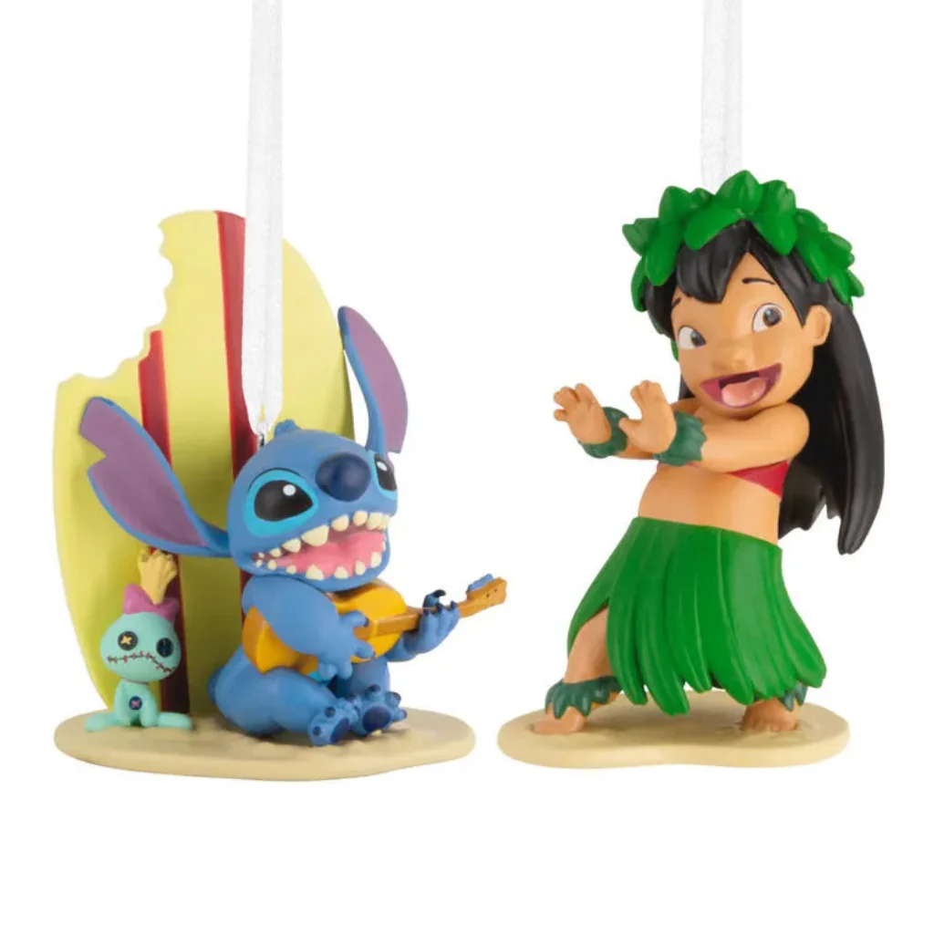 Hallmark : Disney Lilo & Stitch Hallmark Ornaments, Set of 2 - Image 2