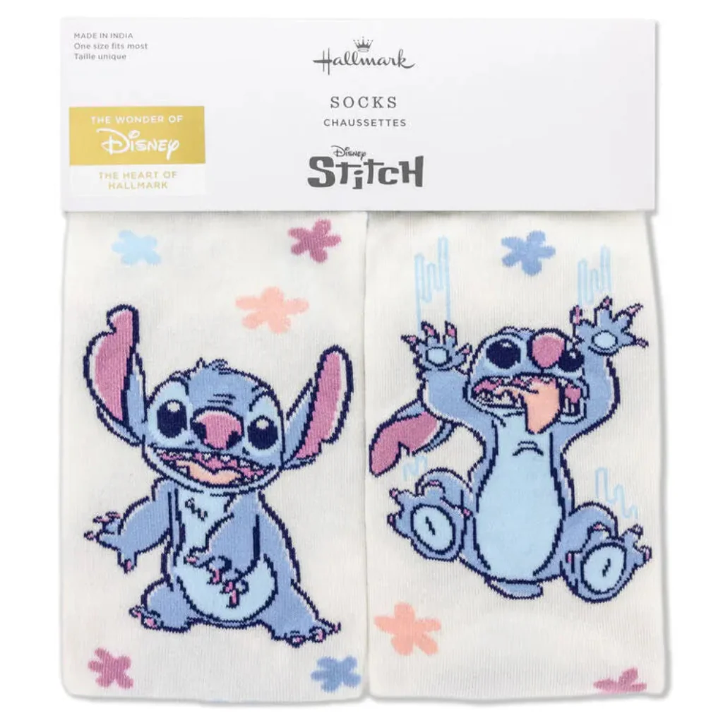 Hallmark : Disney Stitch Novelty Crew Socks
