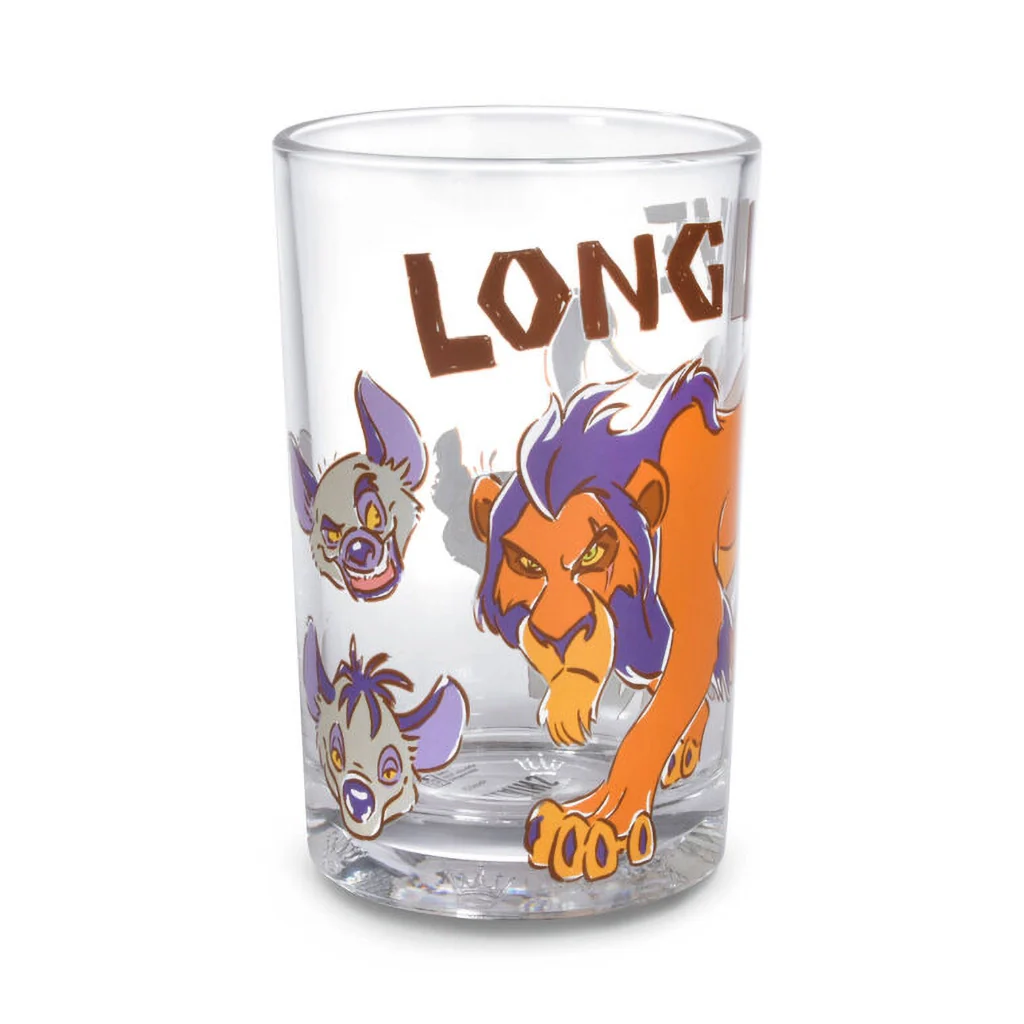 Hallmark : Disney Villains Scar Collectible Drinking Glass, 13.5 oz.