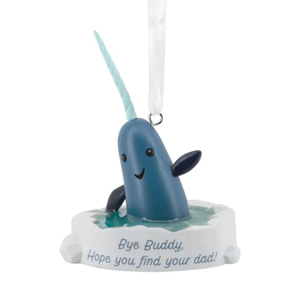 Hallmark : Elf Narwhal Ornament - Image 3