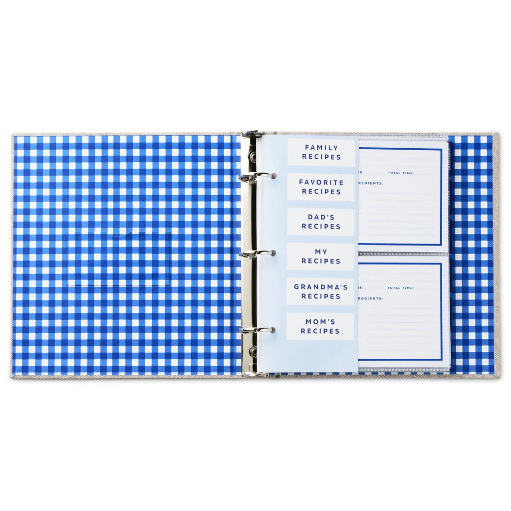 Hallmark : Family Recipes Customizable Recipe Binder - Image 3