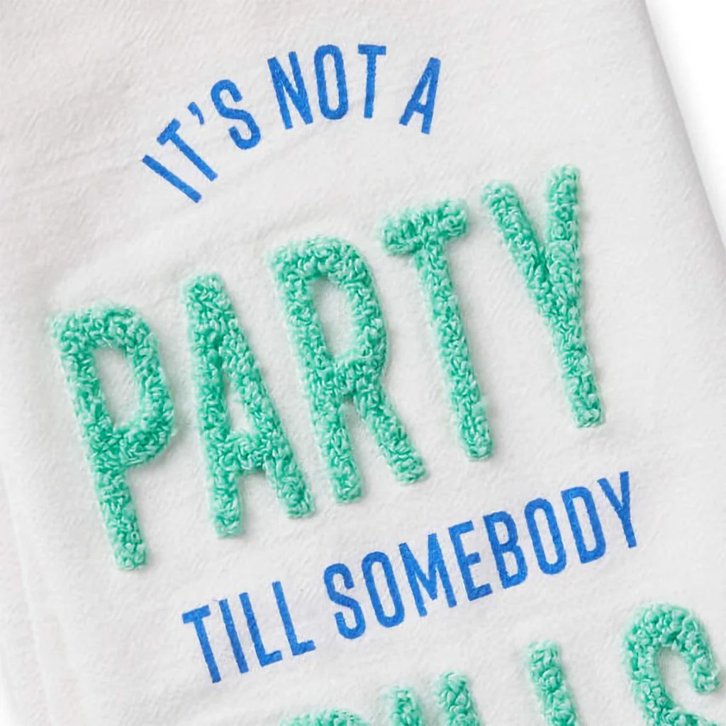 Hallmark : Funny Party Tea Towel, 18x26 - Image 3