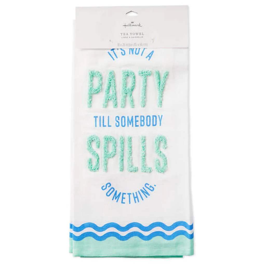 Hallmark : Funny Party Tea Towel, 18x26 - Image 4