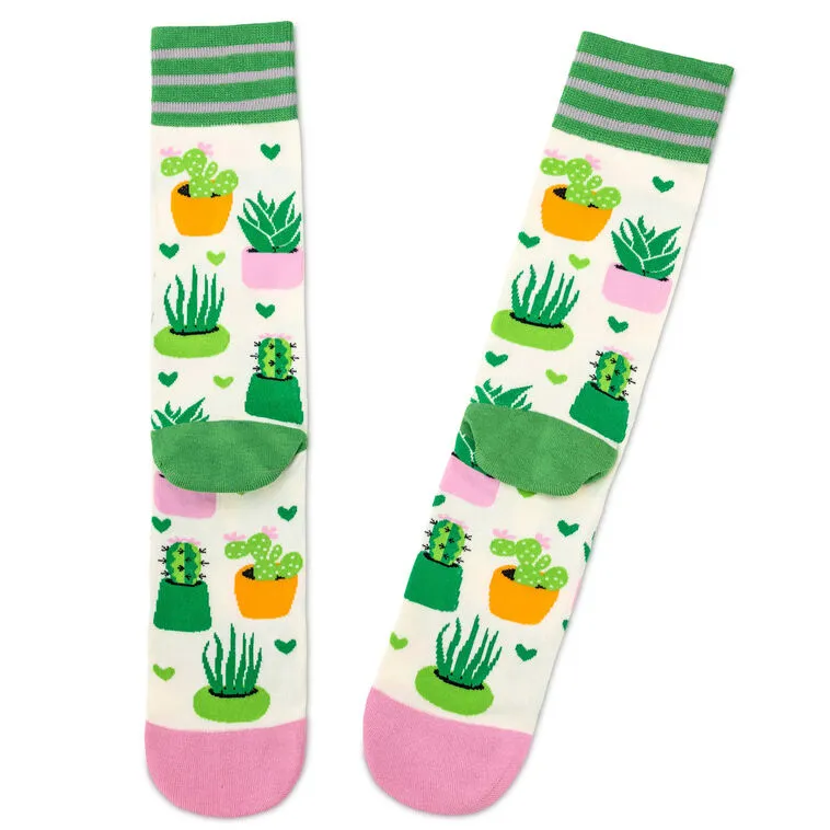 Hallmark : Grandma's Love Always Grows Novelty Crew Socks - Image 2