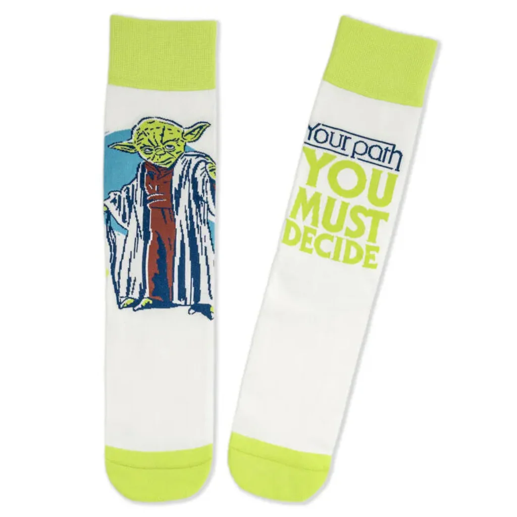 Hallmark : Hallmark Star Wars™ Yoda™ Novelty Crew Socks - Image 3