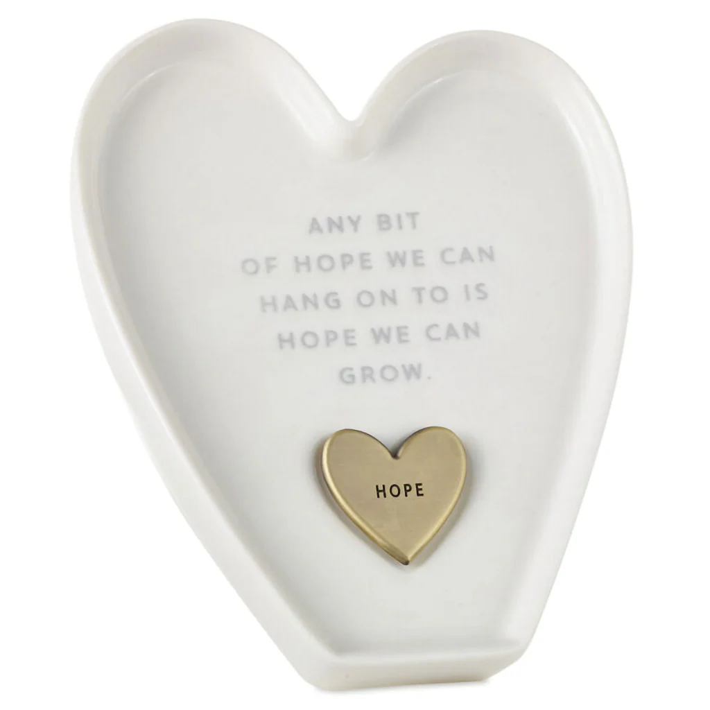 Hallmark : Heart-Shaped Trinket Dish With Token - Image 3