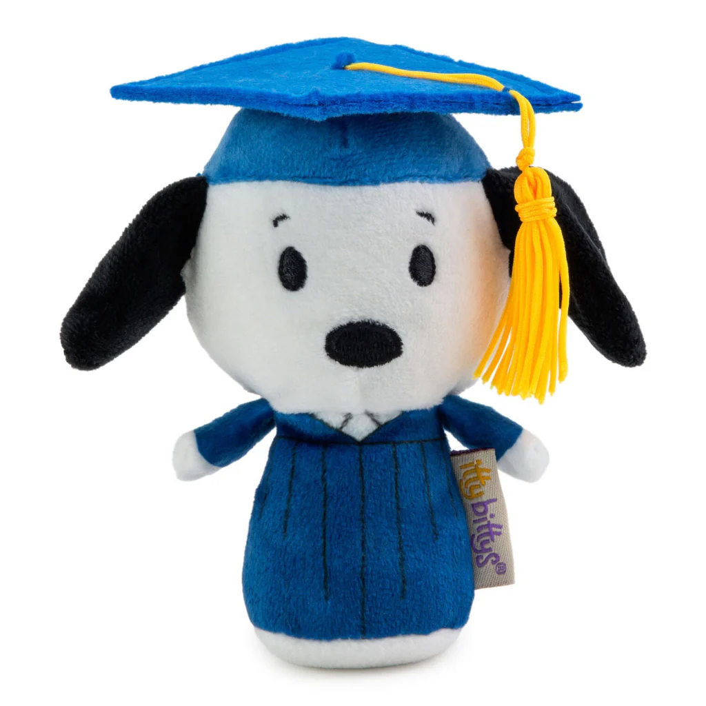 Hallmark : itty bittys® Peanuts® Graduating Snoopy Plush - Image 5