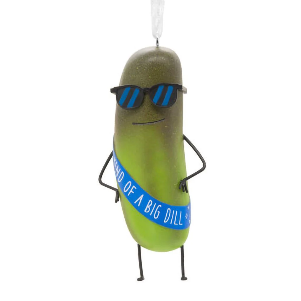 Hallmark : Kind of a Big Dill Pickle Hallmark Ornament - Image 2