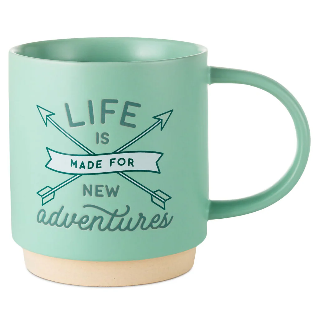 Hallmark : Life's New Adventures Mug, 16 oz.