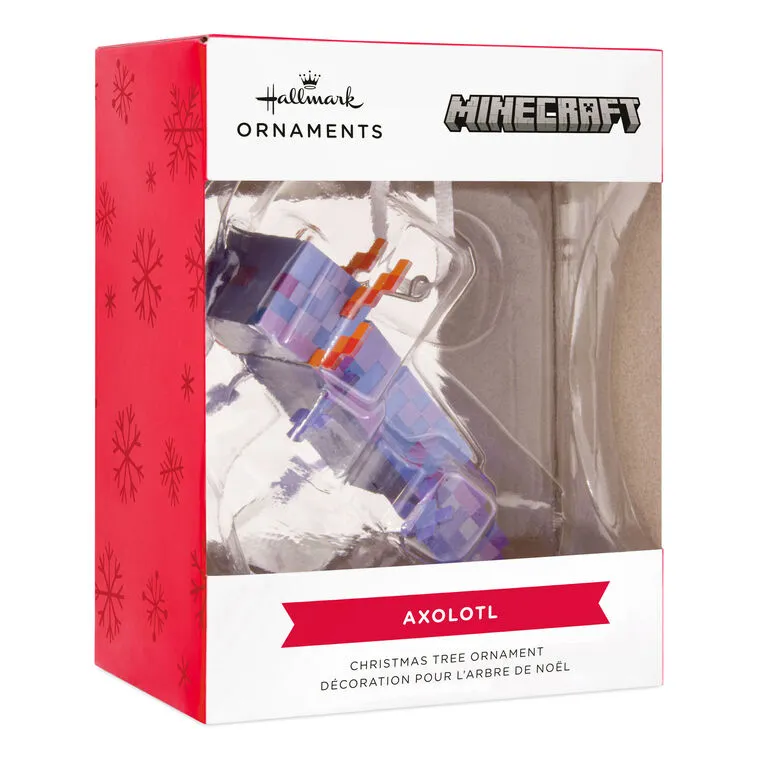 Hallmark : Minecraft Blue Axolotl Ornament - Image 4