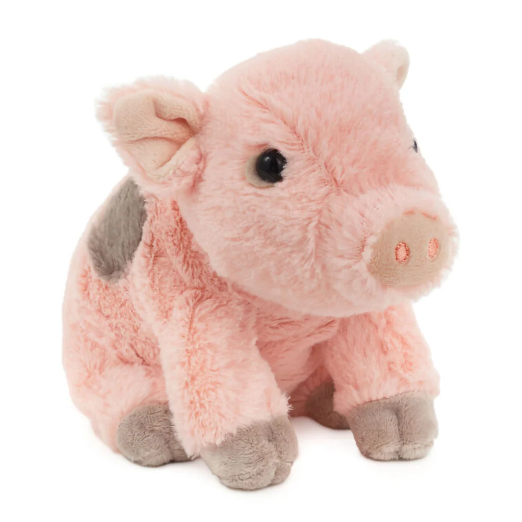 Hallmark : Mini Pink Piglet Plush, 5" H
