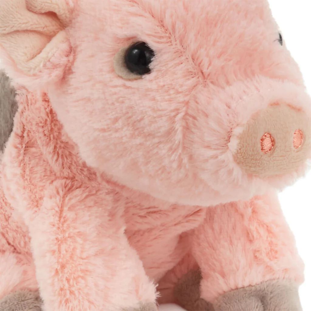 Hallmark : Mini Pink Piglet Plush, 5" H - Image 3