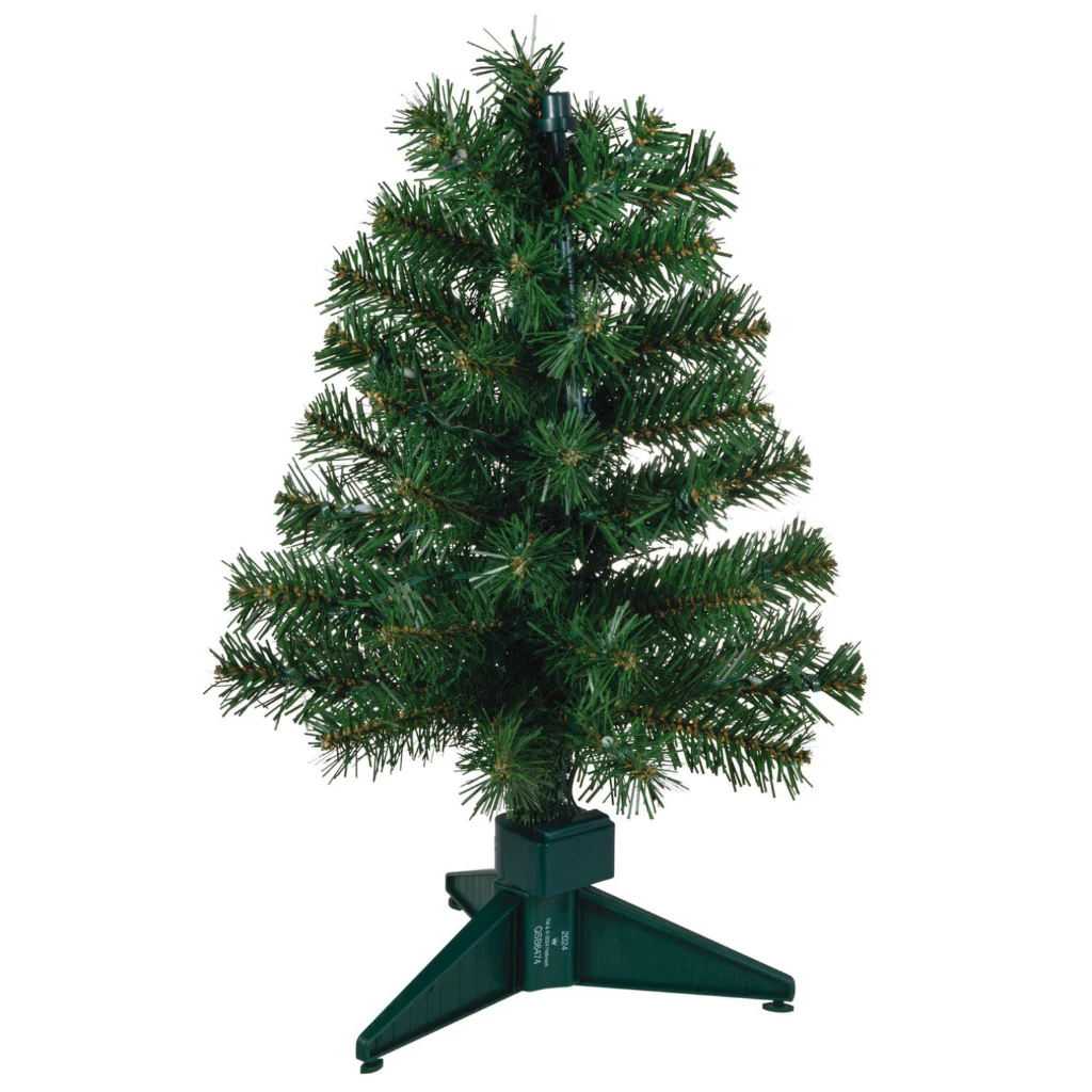 Hallmark : Mini ShowToppers Evergreen Christmas Tree With Light, 17" - Image 3