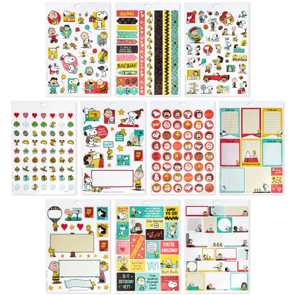 Hallmark : Peanuts® Snoopy and Friends Sticker Book - Image 2