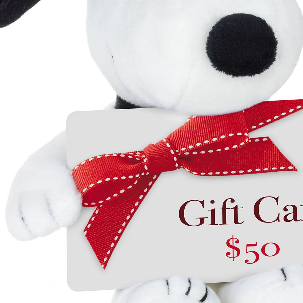Hallmark : Peanuts® Snoopy Plush Gift Card Holder, 4.2" - Image 3