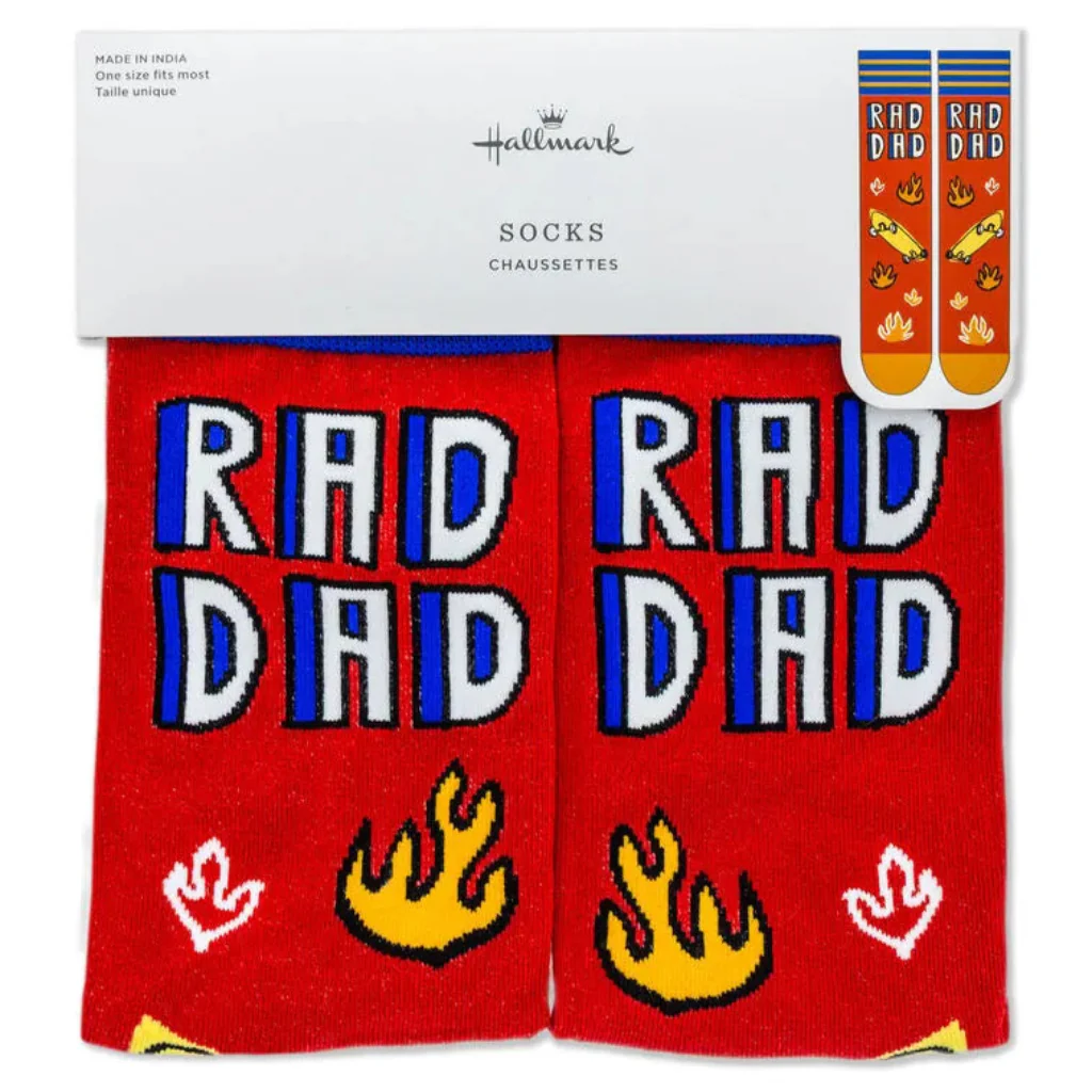 Hallmark : Rad Dad Novelty Crew Socks