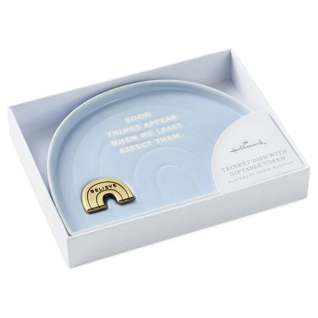 Hallmark : Rainbow-Shaped Trinket Dish With Token - Image 4
