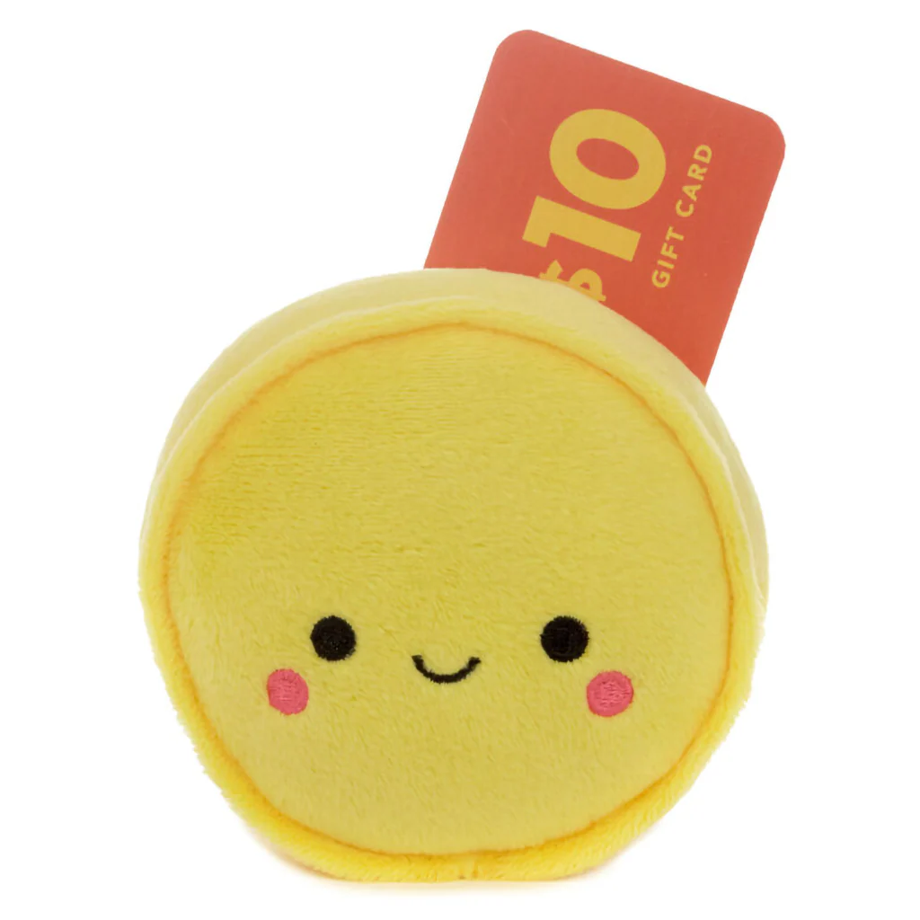 Hallmark : Smiley Face Plush Gift Card Holder