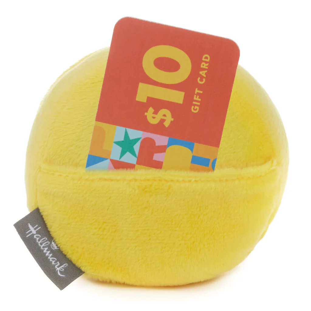 Hallmark : Smiley Face Plush Gift Card Holder - Image 2