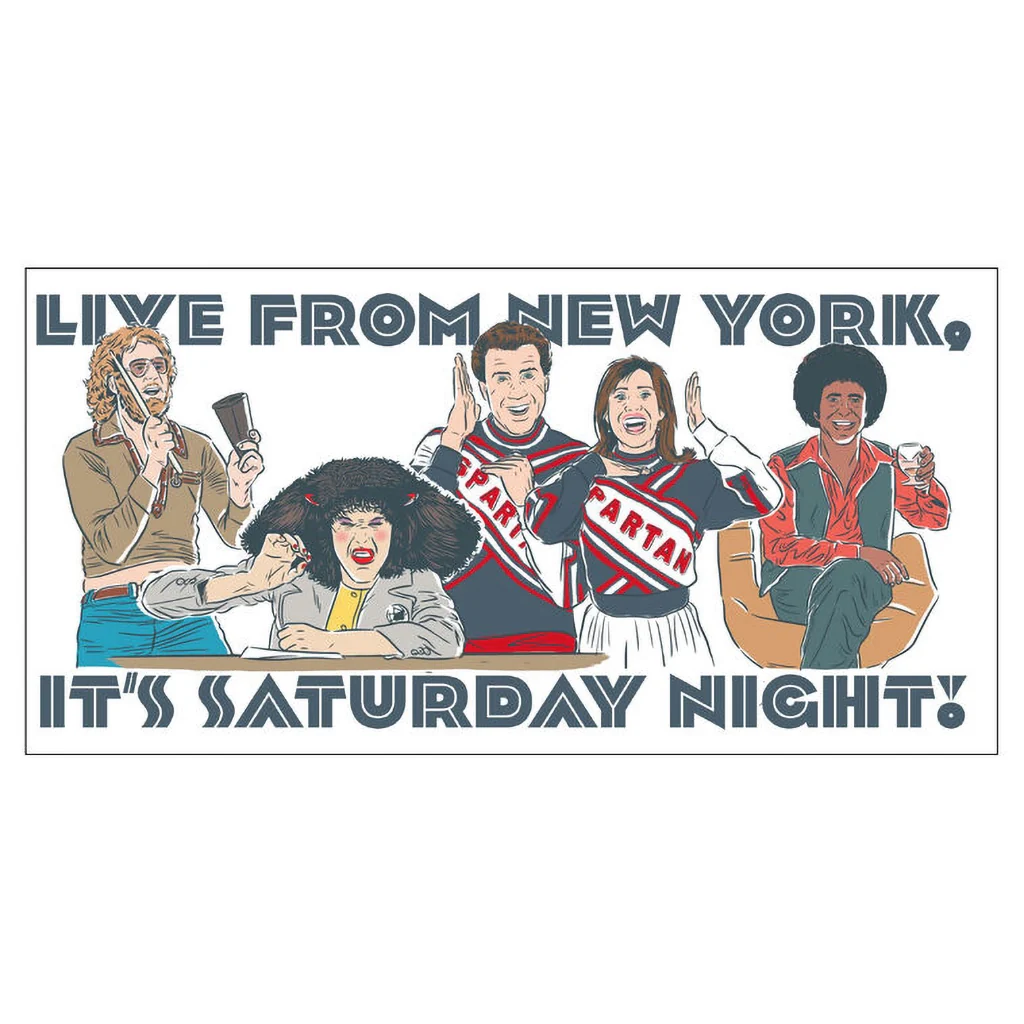 Hallmark : SNL Live From New York Collectible Drinking Glass, 13.5 oz. - Image 2