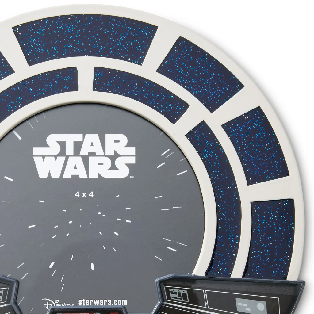 Hallmark : Star Wars™ Millennium Falcon™ Round Picture Frame, 4x4 - Image 2