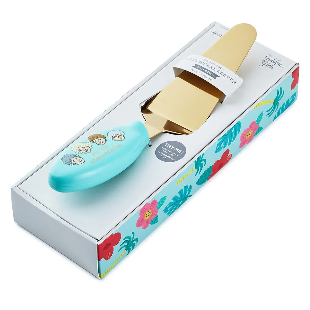 Hallmark : The Golden Girls Cheesecake Pie Server With Sound - Image 2