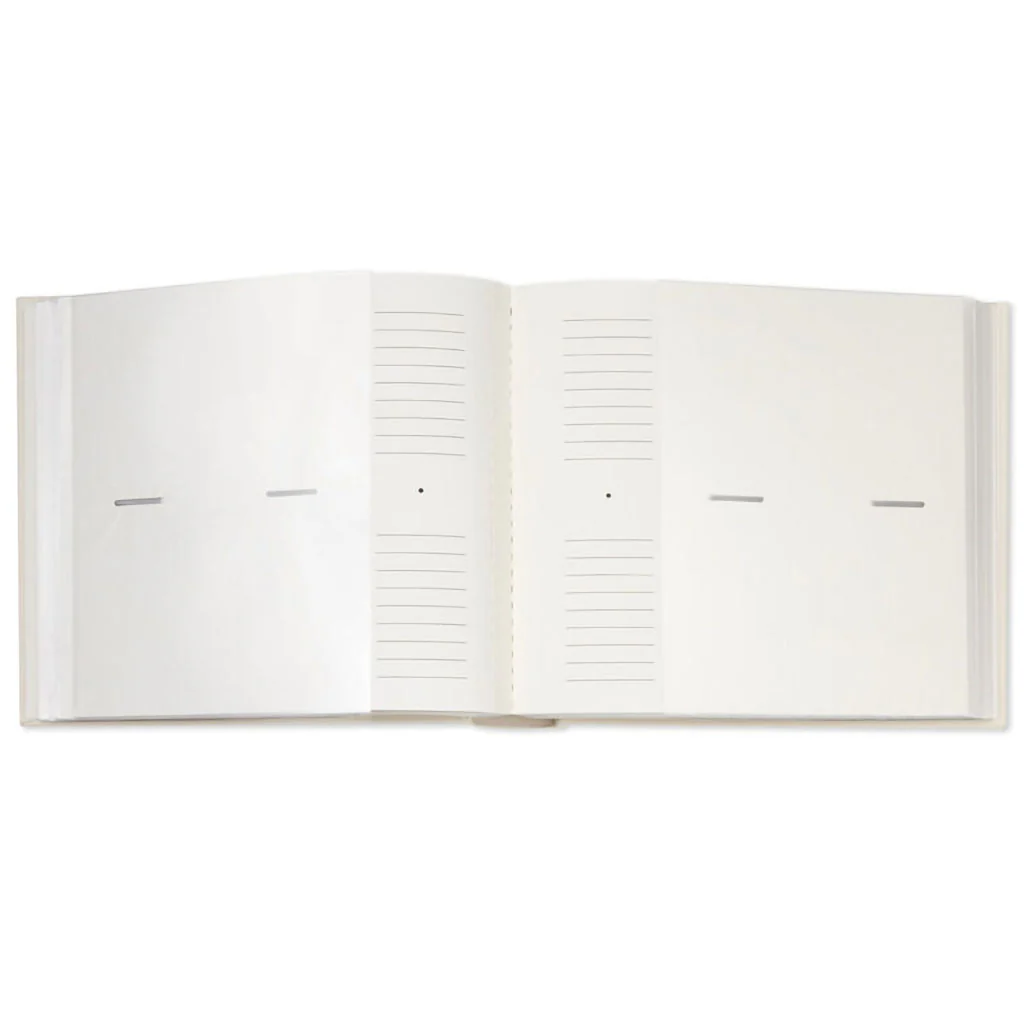 Hallmark : Today, Tomorrow, Always Gold on Cream Linen Photo Album - Image 3