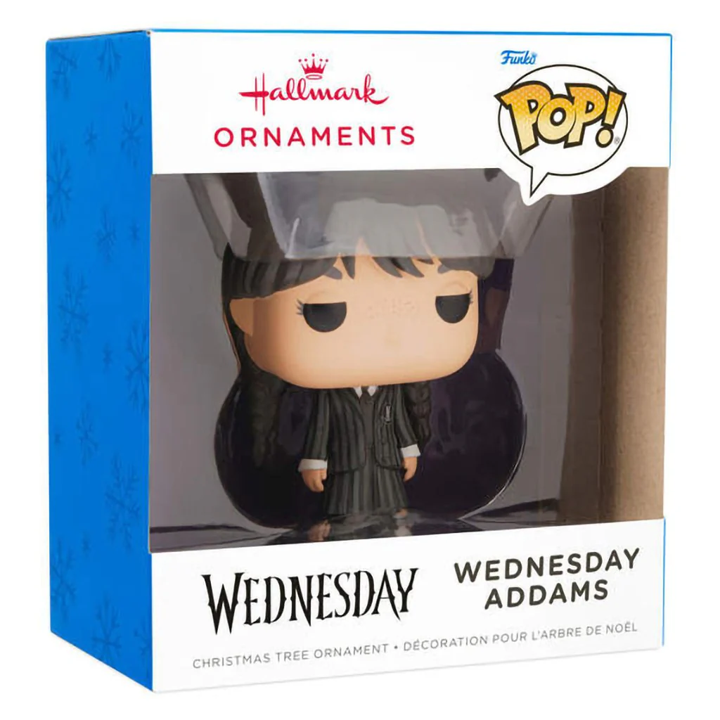 Hallmark : Wednesday Addams Funko POP!® Hallmark Ornament - Image 6
