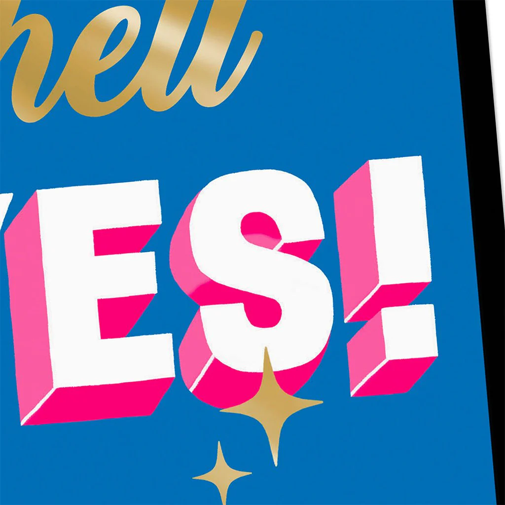 Hell Yes Venmo Congratulations Card - Image 2