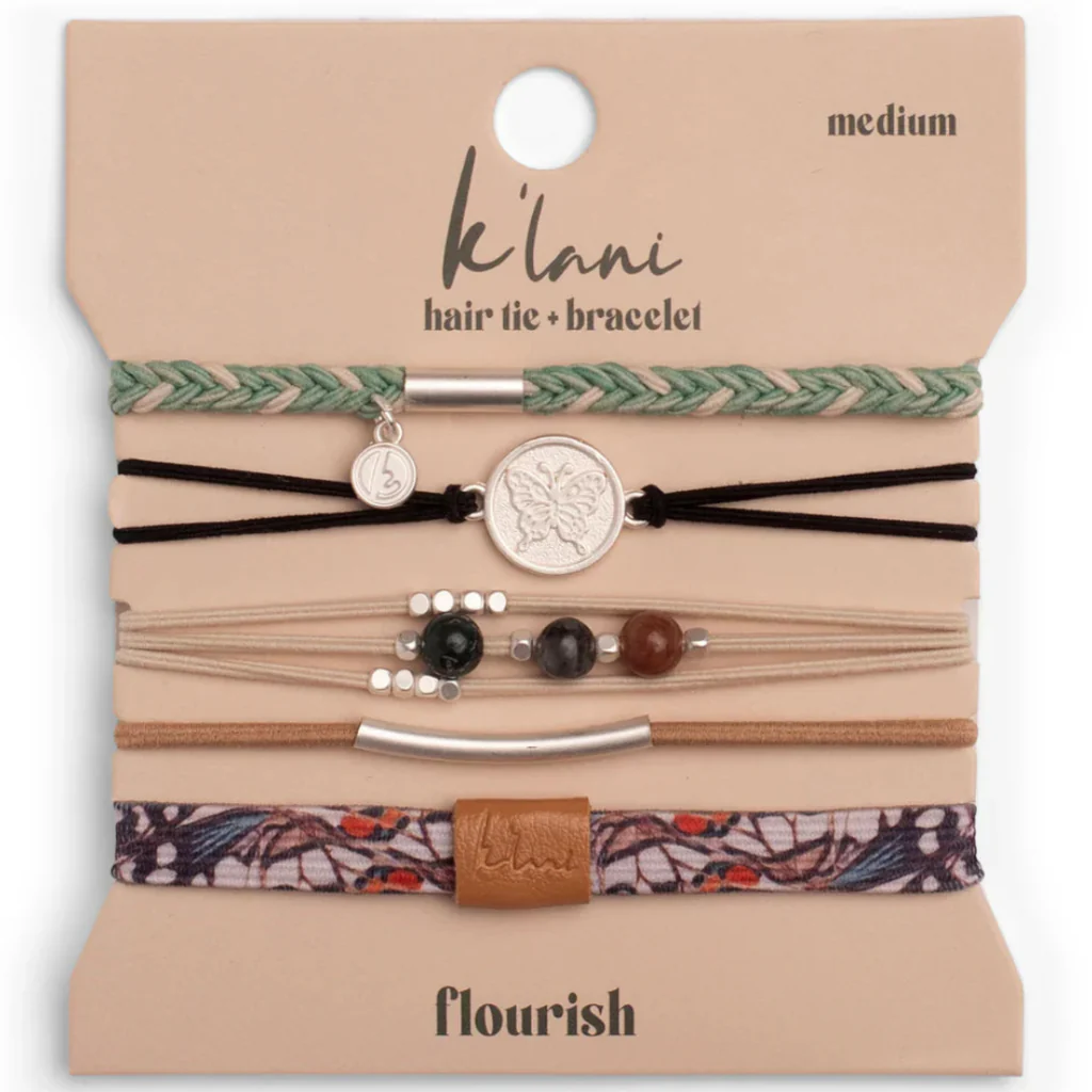 K Lani : Flourish Hair Tie Bracelet Large