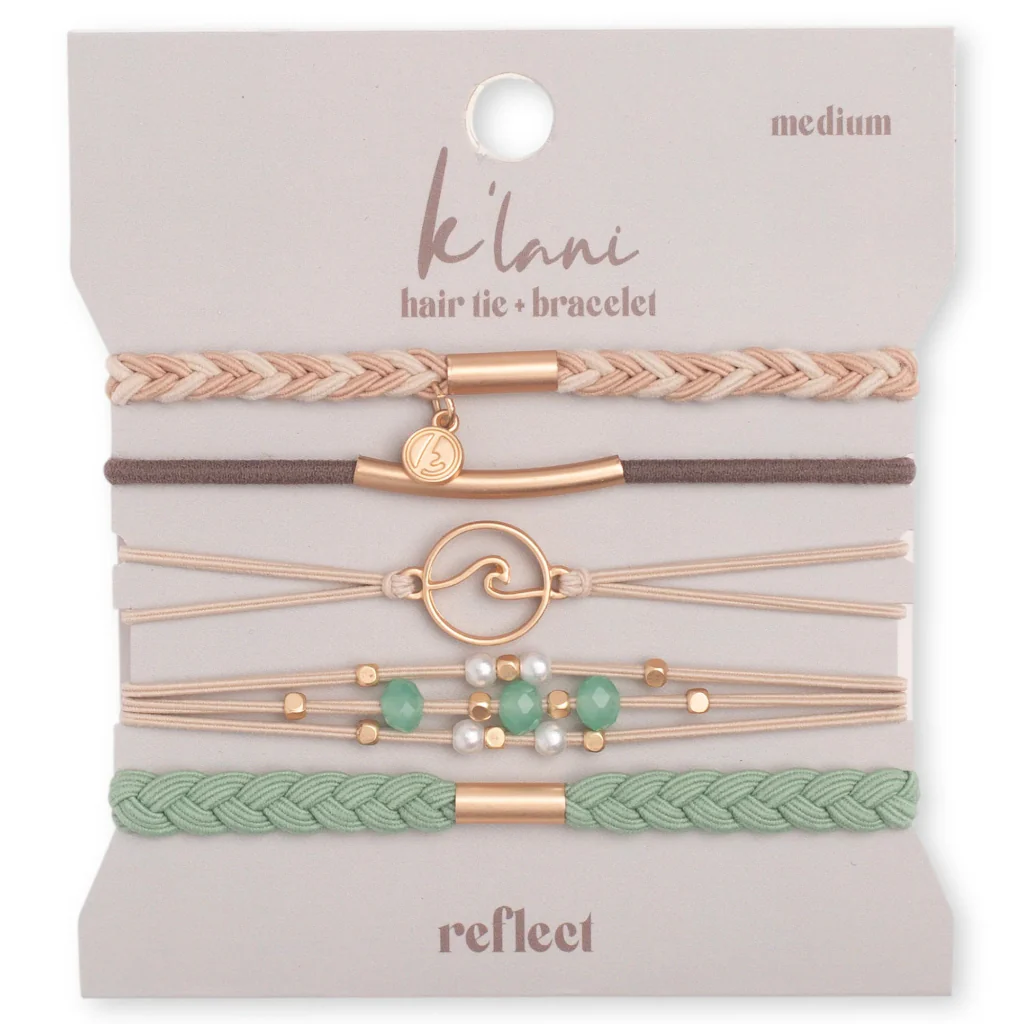 K Lani : Reflect Hair Tie Bracelet Medium