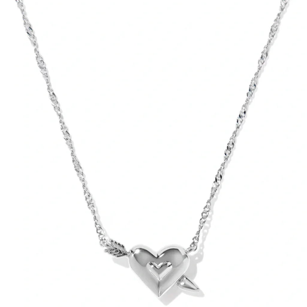 Kendra Scott : Ari Heart Arrow Gold Short Pendant Necklace - Image 4