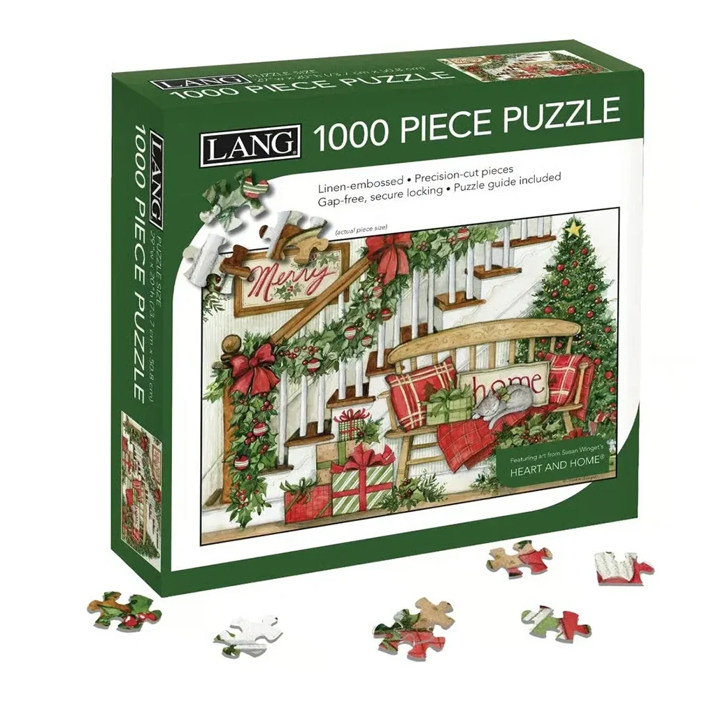 Lang : Deck the Halls 1000 Pieces Puzzle