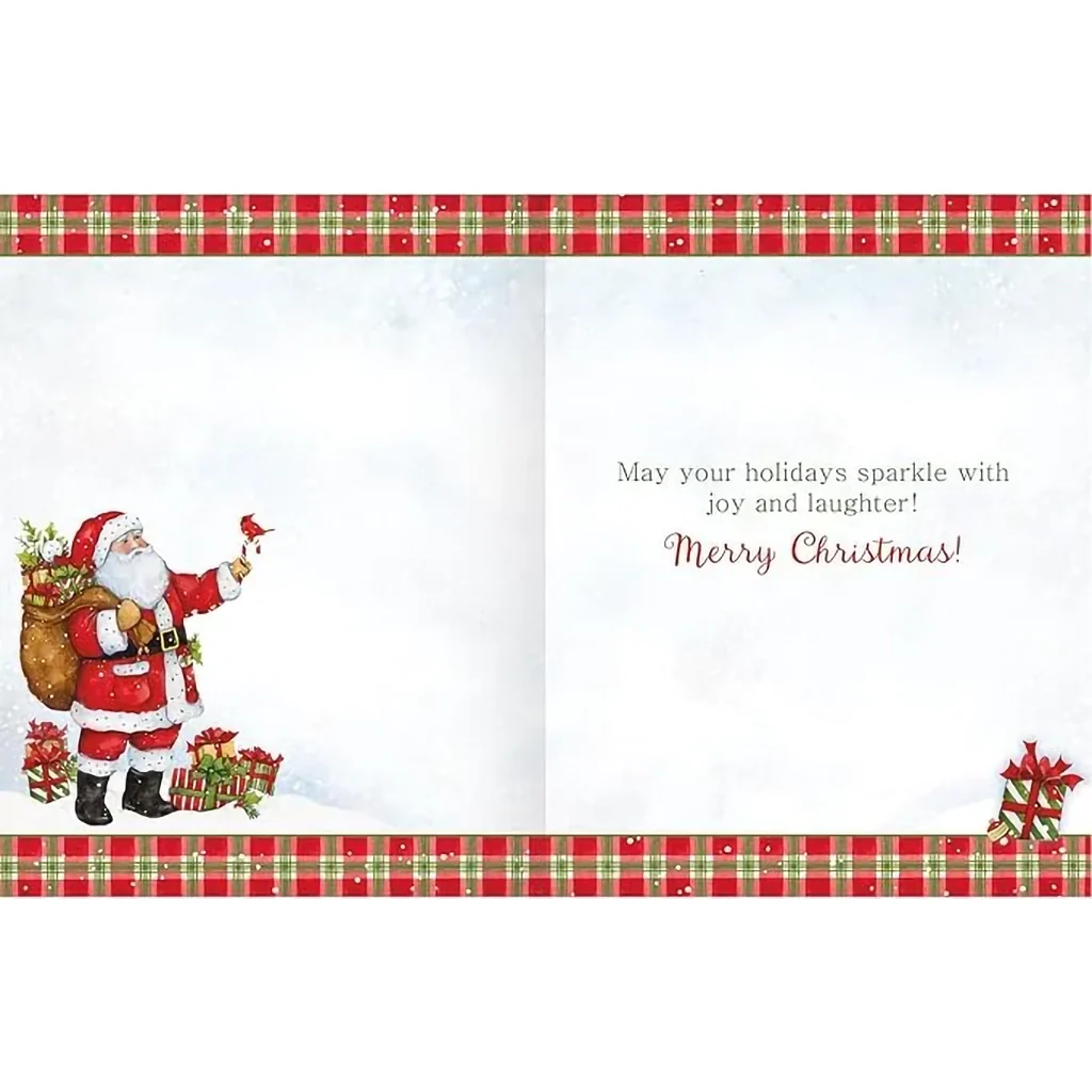 Lang : Santa and Snowman Assorted Boxed Cards - Image 3