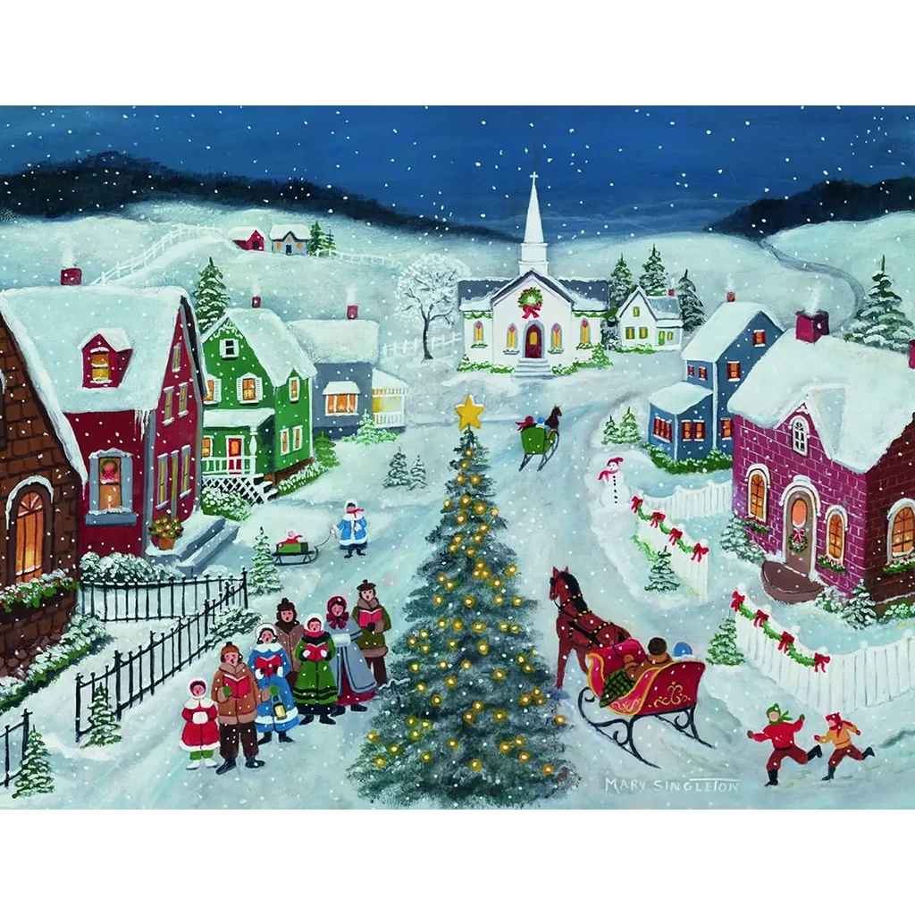 Lang : Silent Night Boxed Christmas Cards Boxed Cards - Image 2