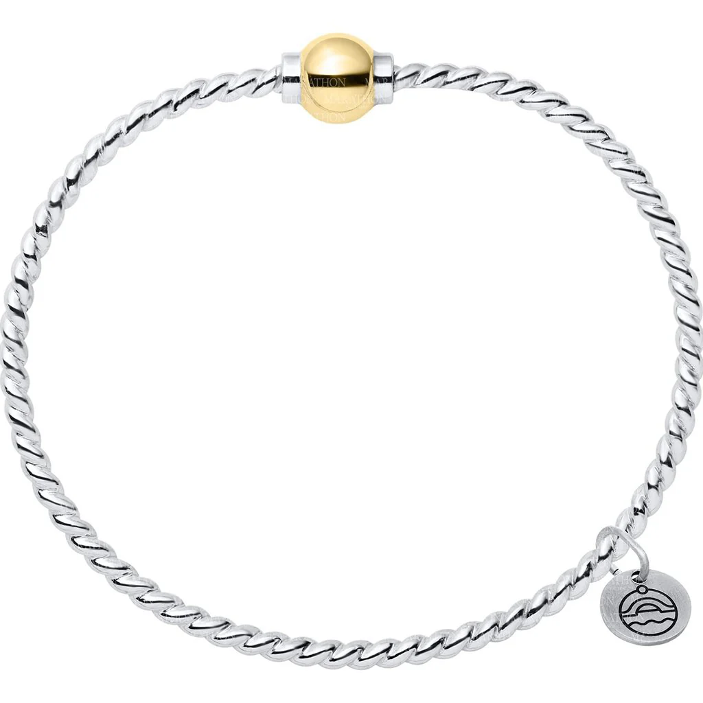 Cape Cod : Gold Ball Twist Bracelet