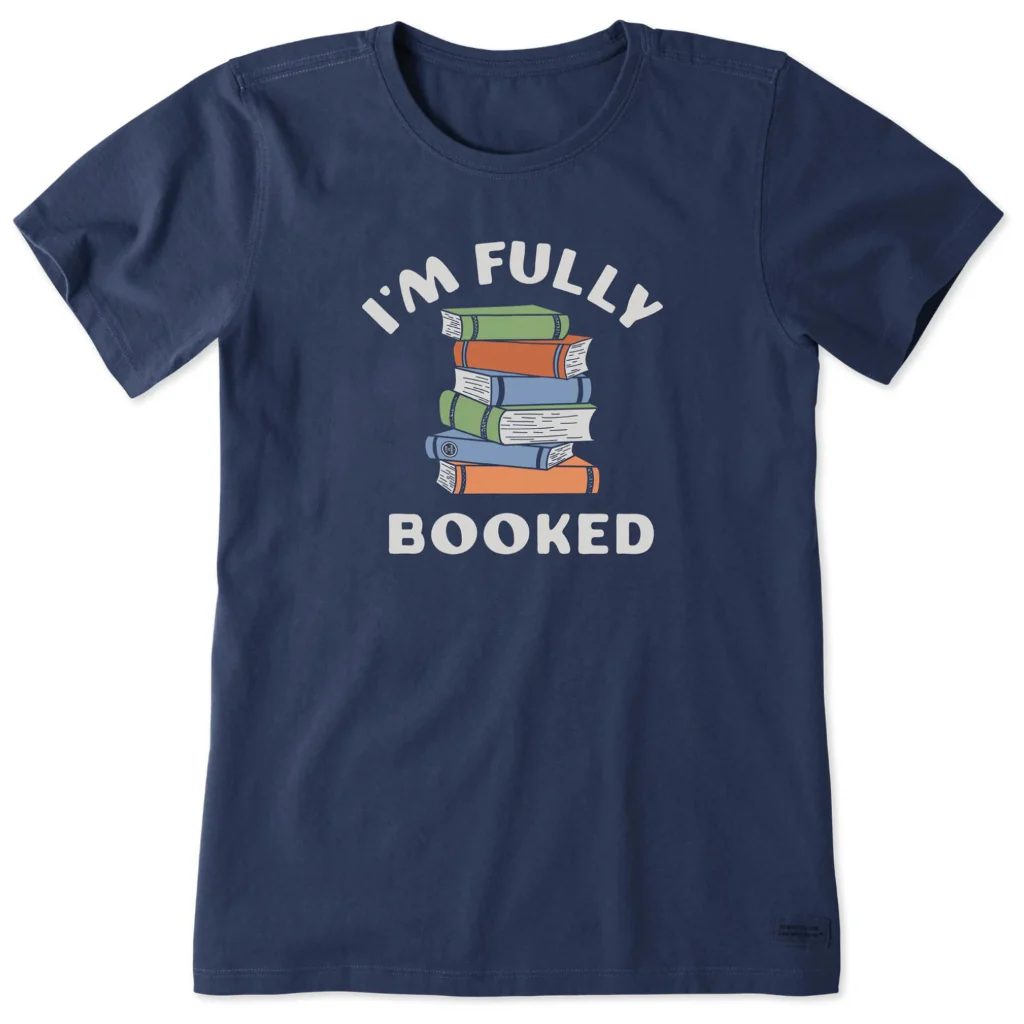 Life Is Good : Women's Fully Booked T-Shirt