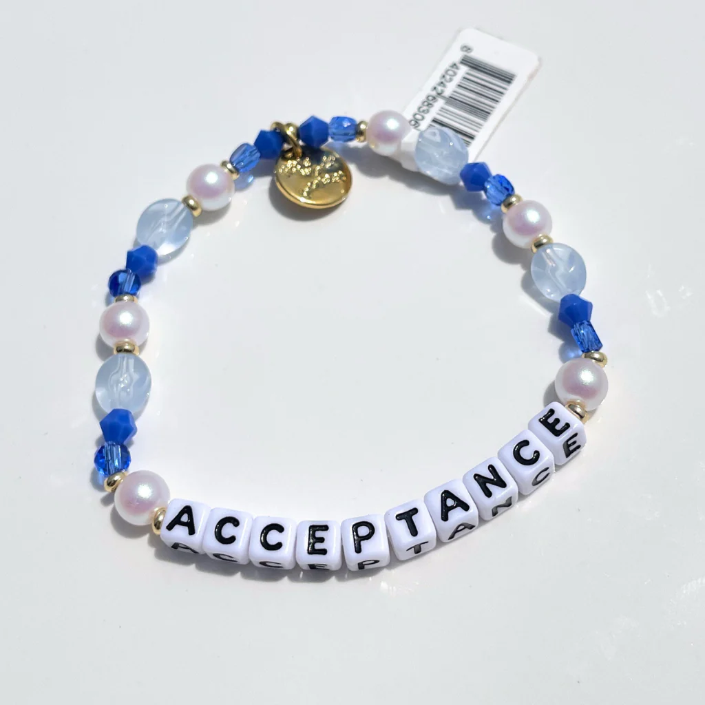 Little Words Project : Acceptance Bracelet - Blue Royal