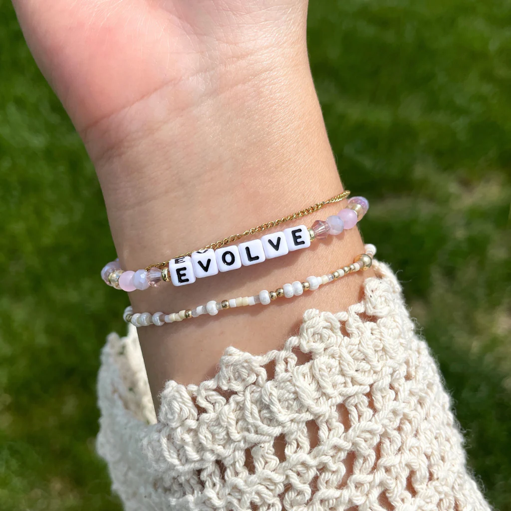 Little Words Project : Evolve Bracelet - Lavender Breeze - Image 2